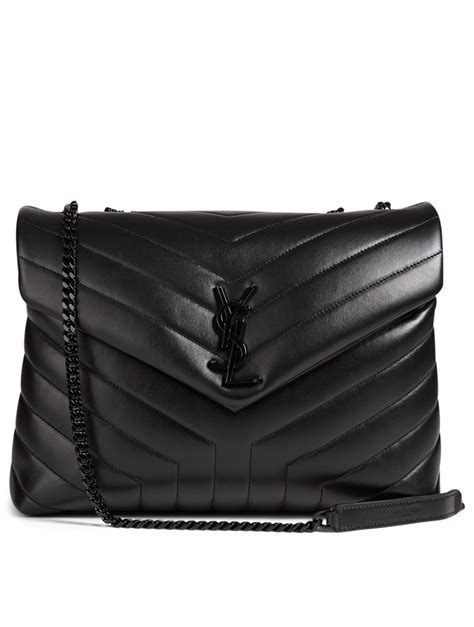 YSL black bag with chain